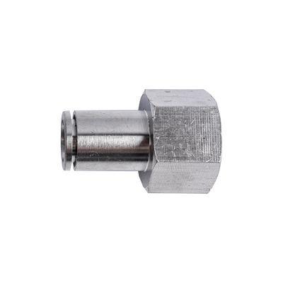 Metal Pu Fitting Straight 10mm 1/2' F